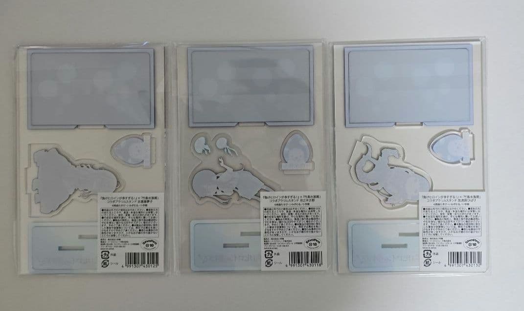 負けヒロインが多すぎる！×竹島水族館コラボ　アクリルスタンド　コンプリートセット