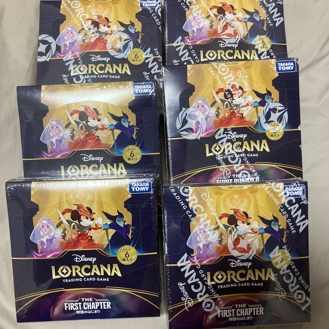 ディズニー　ロルカナ 物語のはじまり 6BOX 新品未開封