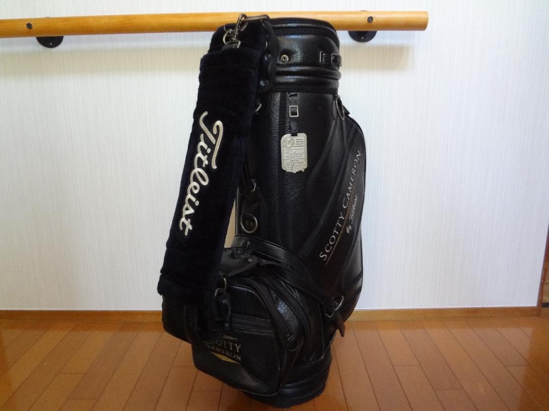 初期 Scotty Cameron/ バッファローキャディバッグ合皮/ビンテージ