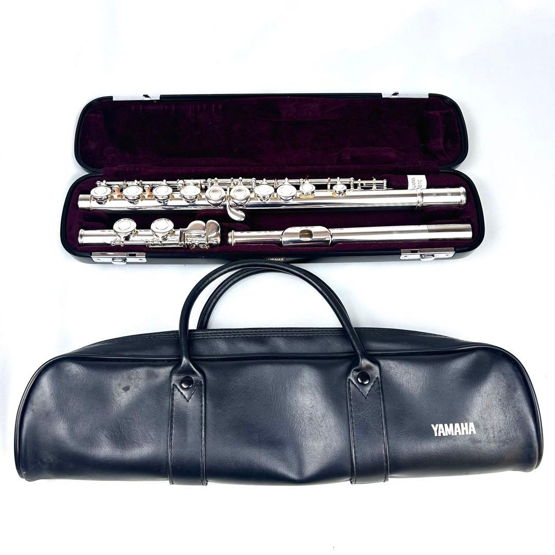 【美品】YAMAHA yfl-221 後期型 フルート 分解洗浄・磨き済み 銀