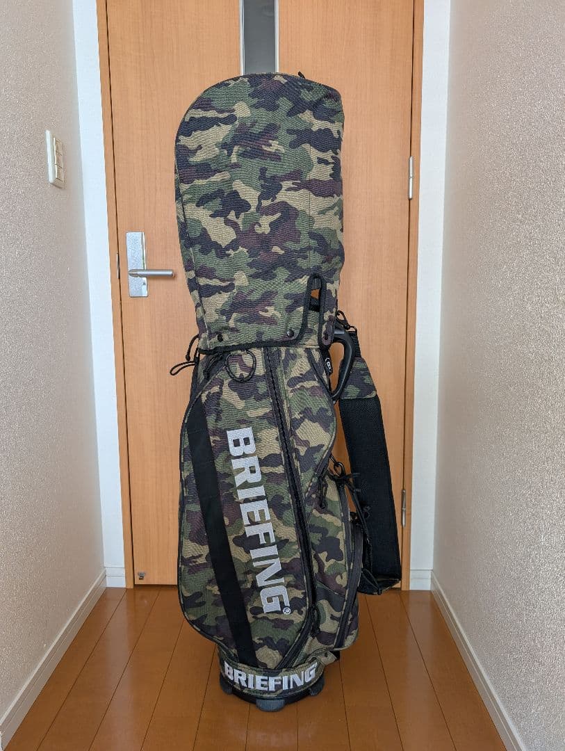 美品・BRIEFING GOLF ブリーフィングキャディーバッグCR-5