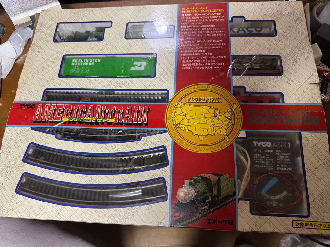 TYCO AMERICAN TRAIN Nゲージセット　エポック社