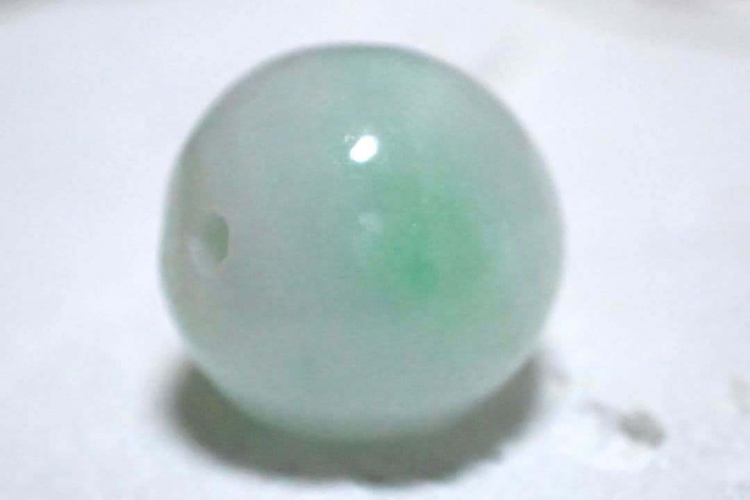 ※berryjamおまとめ※　糸魚川翡翠　丸玉　姫川　緑　11ミリ　②