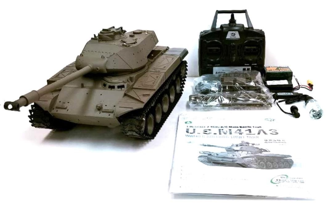 1/16戦車ラジコン　USウォーカーブルドッグ　ヘンロン基板7.0