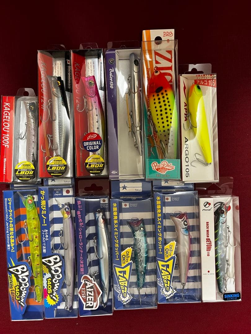 ブローウィン140s,140j ガボッツ90 アイザーカゲロウ100, 124他
