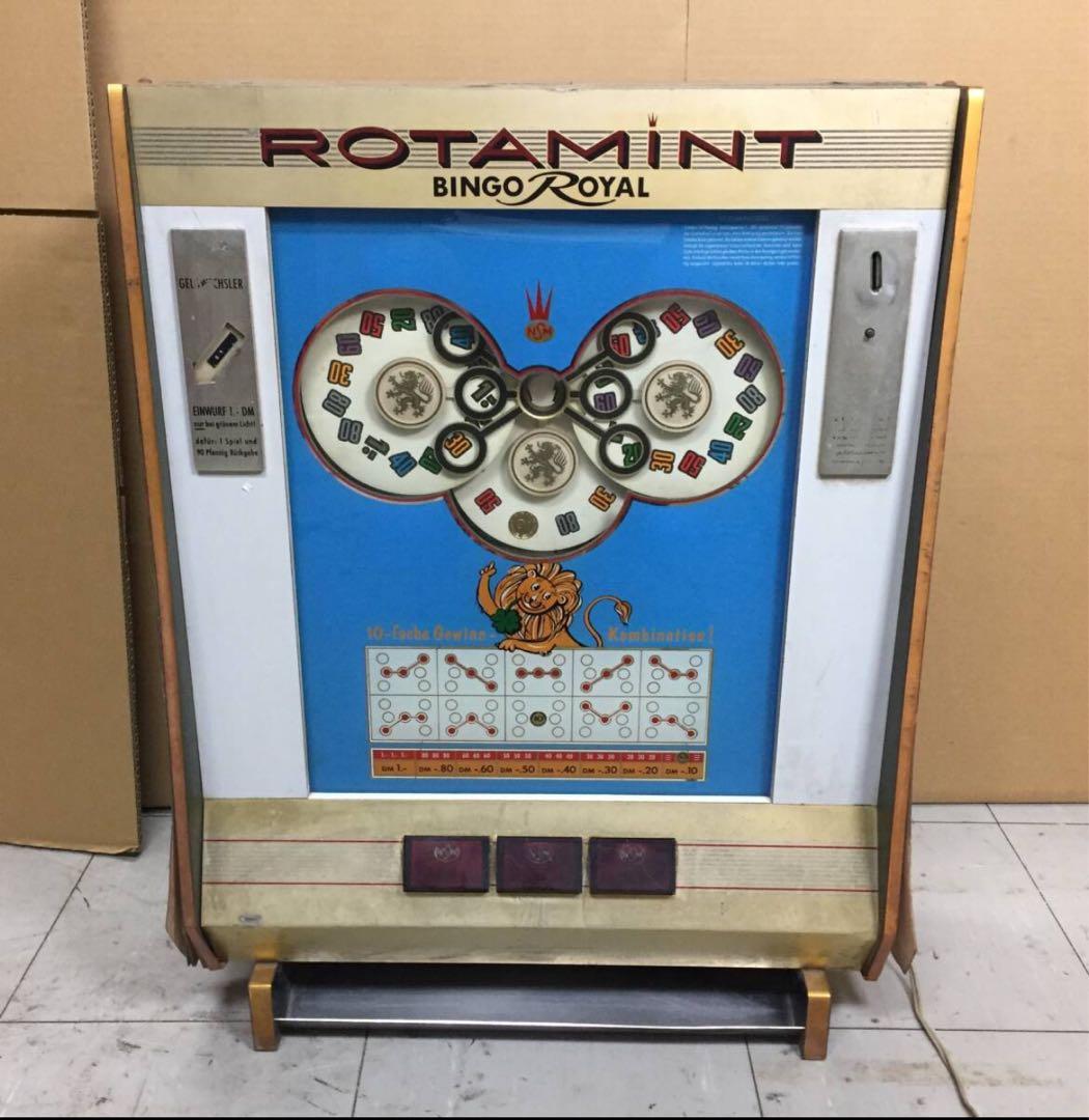 希少!! 1975y ROTAMINT BINGO ROYAアンティーク