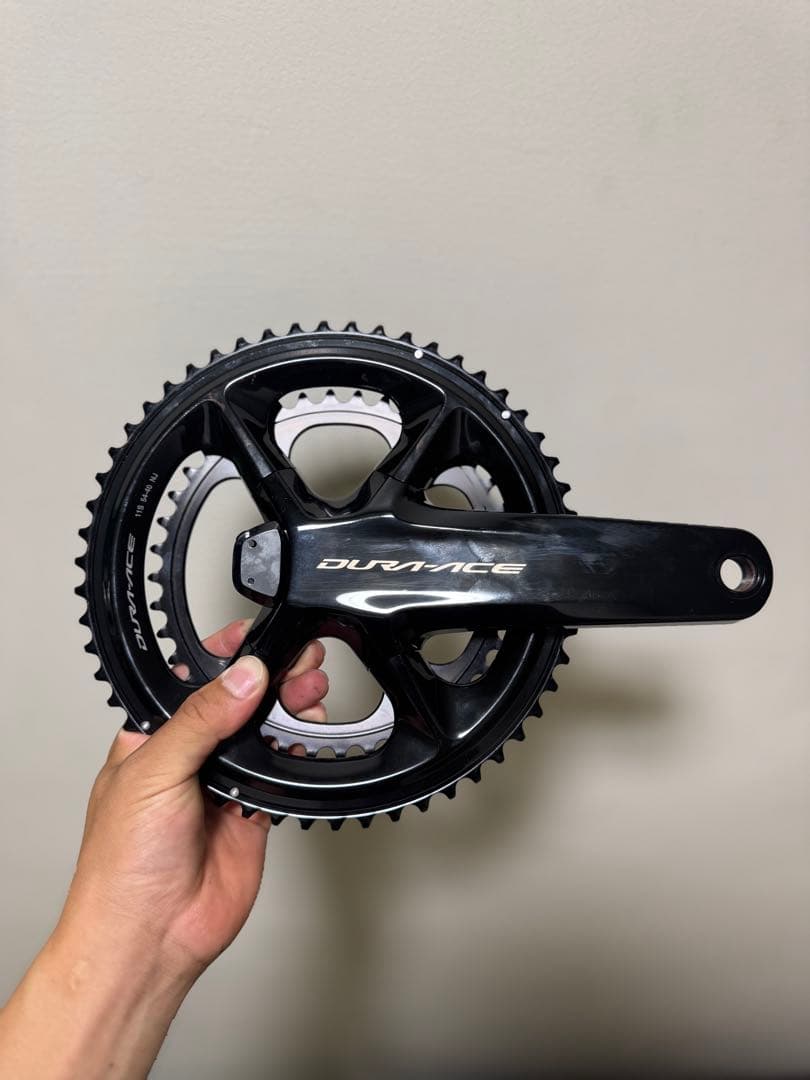 シマノ　デュラエースクランクパワーメーター 165mm 54-40
