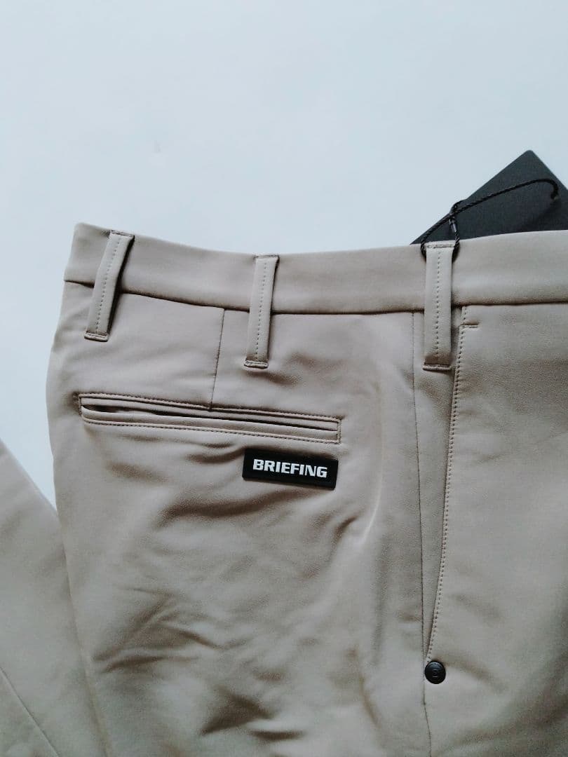 新品 BRIEFING MS BASIC PANTS OL ベージュ S パンツ