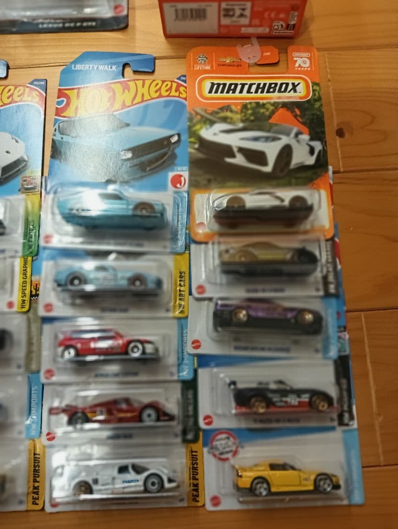 Hot Wheels ミニカーセット トミカ　マッチボックス　新品　日本車
