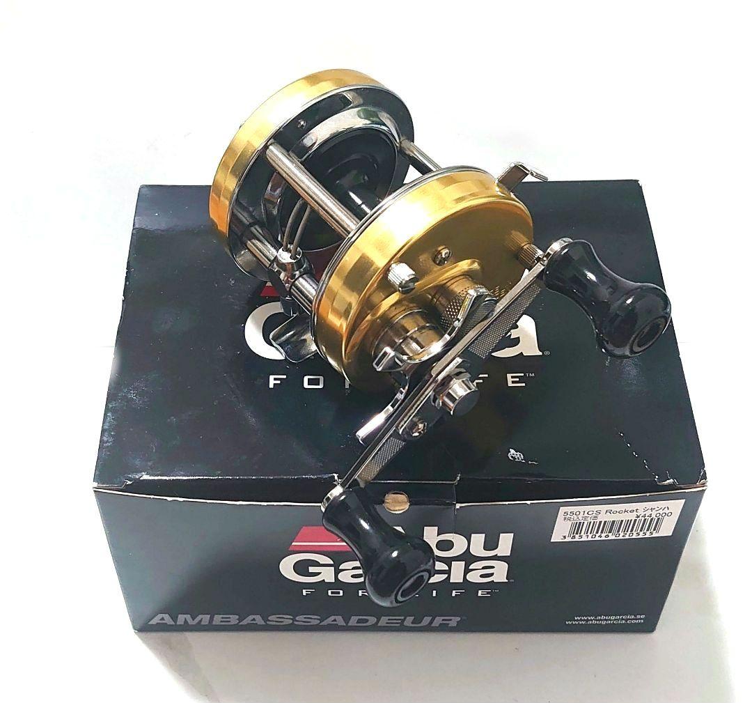 ☆【極美品】アブガルシア/アンバサダー5501CS ロケット(シャンパン)