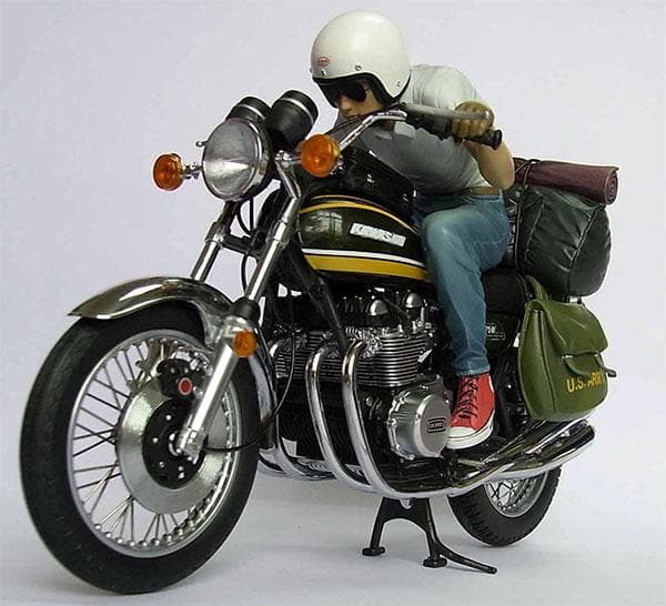 フィギュア KAWASAKI カワサキ 750RS Z2 ZⅡ＋初代キリン