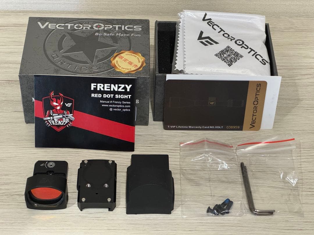 トイガン Vector Optics SCRD-35 Frenzy 1X20X28