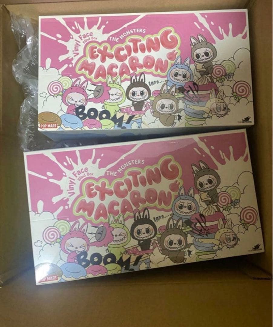 【ラブブ】POP MART EXCITING MACARONアソートボックス×2