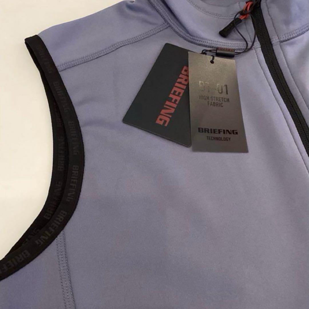 BRIEFING　正規品　MENS 3D LOGO VEST グレーM