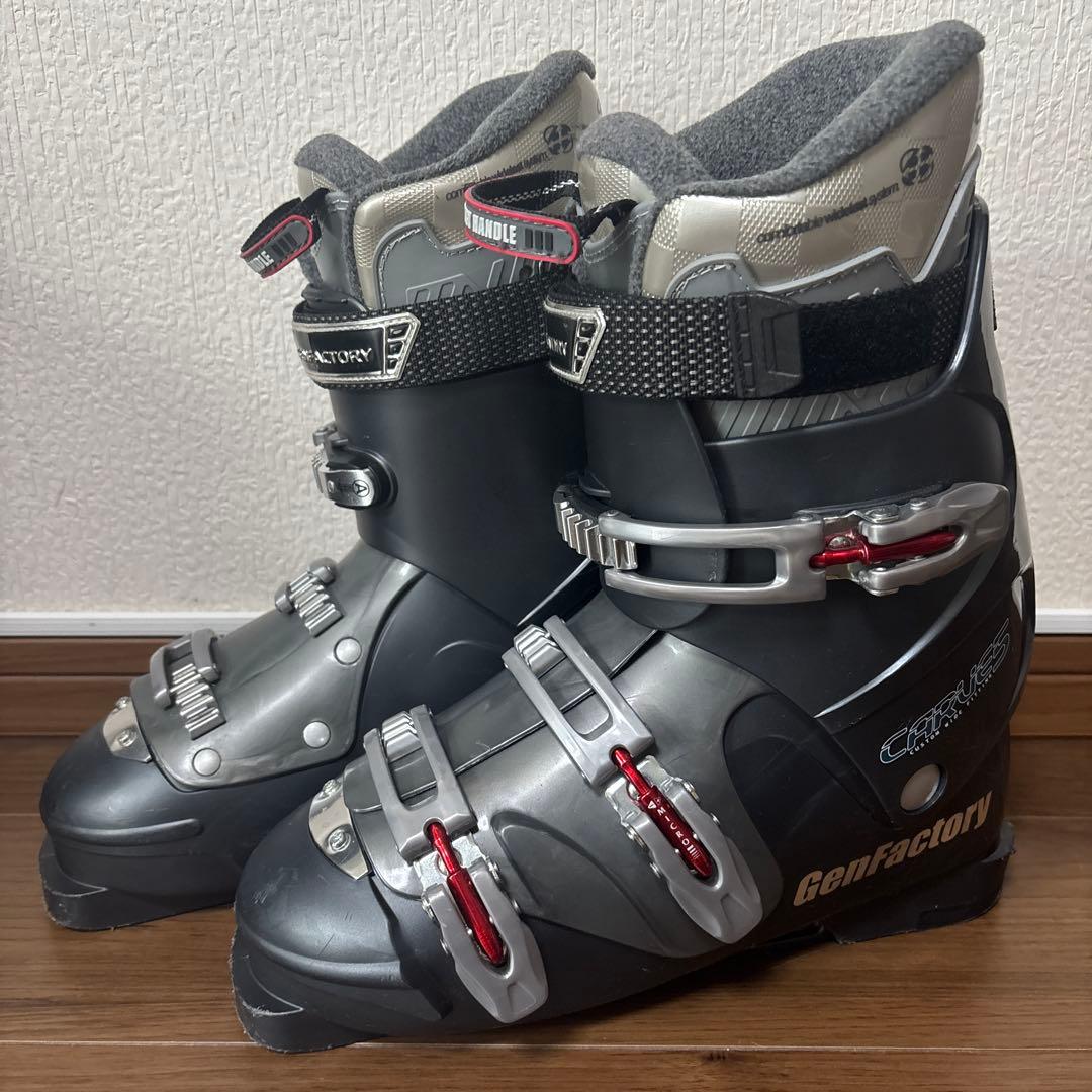 GenFactory CARVE5 男性用スキー用ブーツ 28〜28.5㎝