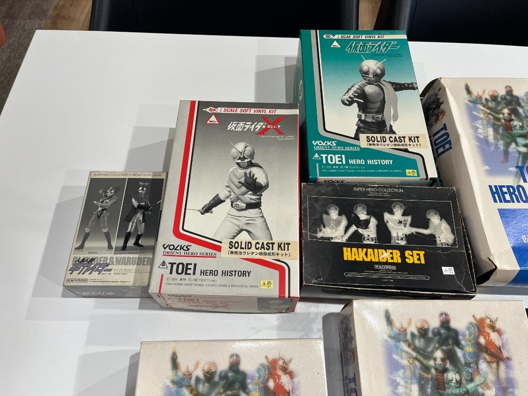 TOEI HERO HISTORY キカイダー　仮面ライダーなど