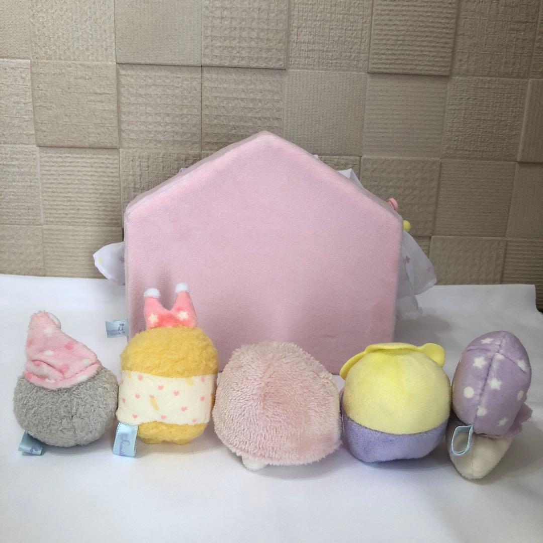 すみっコぐらし｜匿名｜てのり｜ぬいぐるみ｜2019｜いっしょにおとまり会｜美品