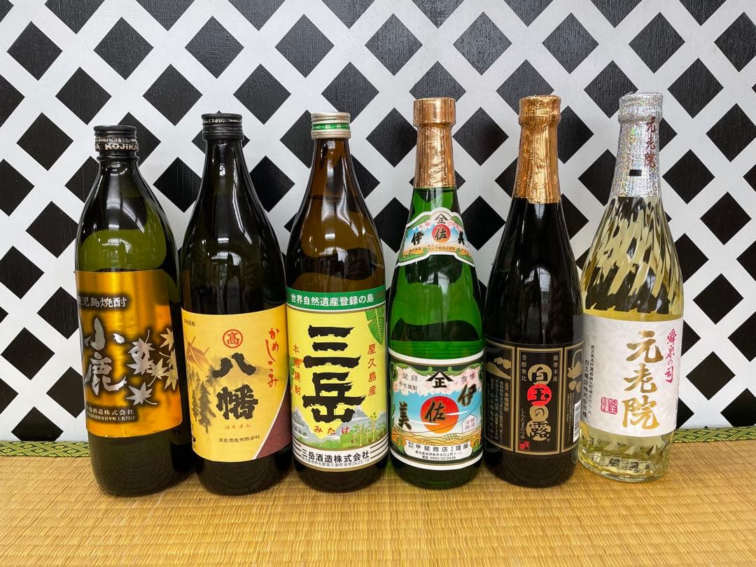 プレミアム焼酎伊佐美セット 小鹿 八幡 三岳 伊佐美 白玉の露 元老院 6本組