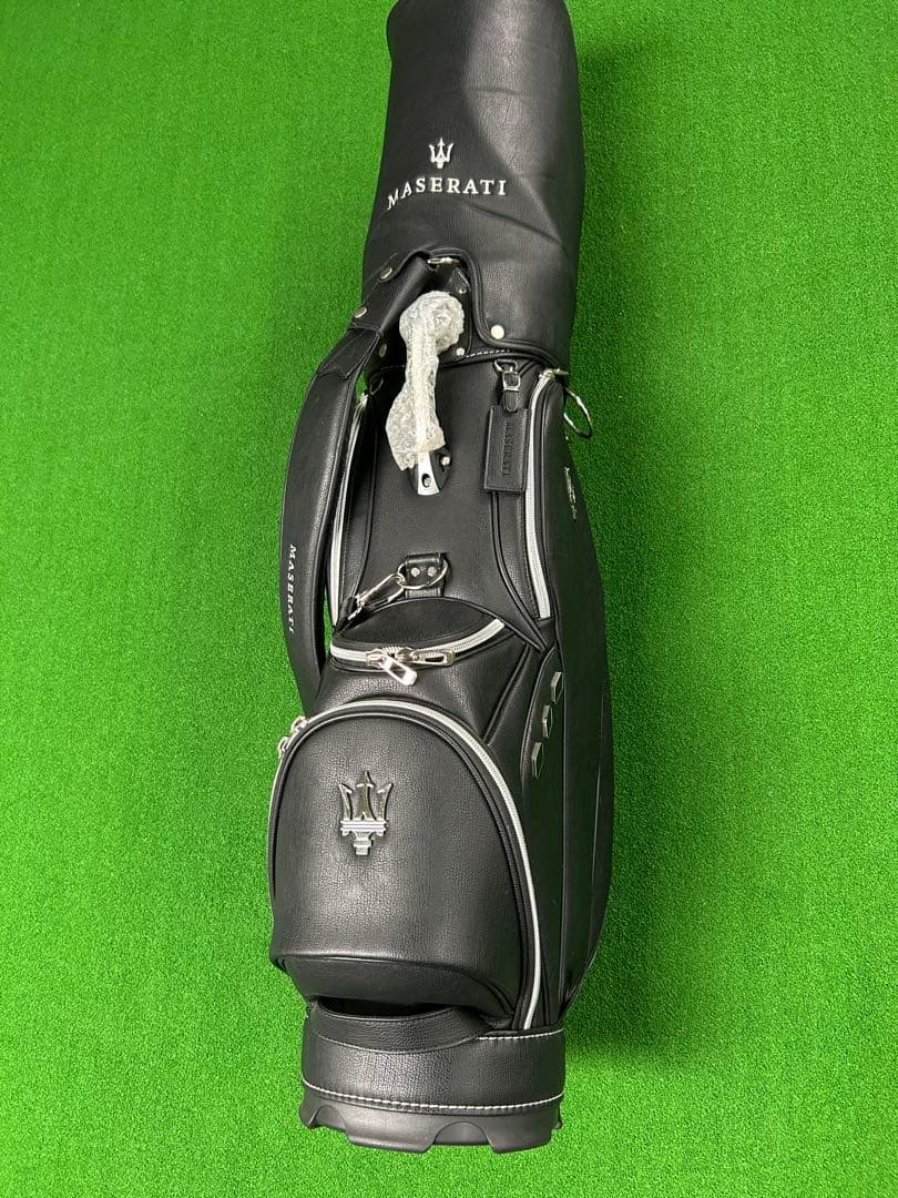 Maserati マセラティ ブラック キャディバッグ　 新品未使用品⭐︎
