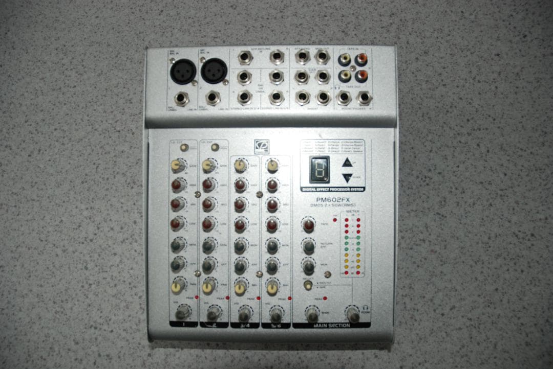 パワードミキサー　ＰＭ602ＦＸ