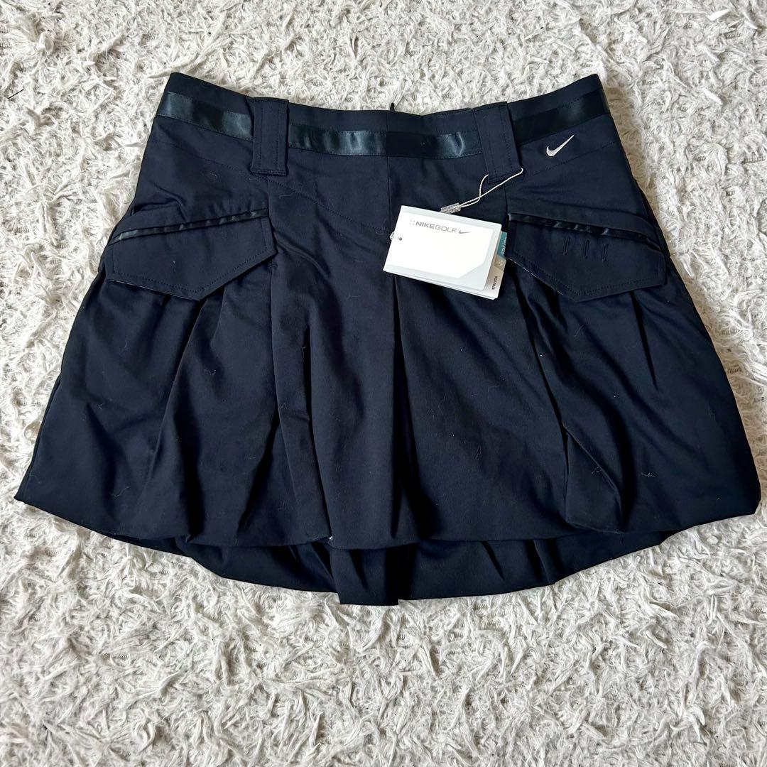 タグ付き NIKE GOLF ナイキゴルフ　ゴルフウェア スカート ブラック