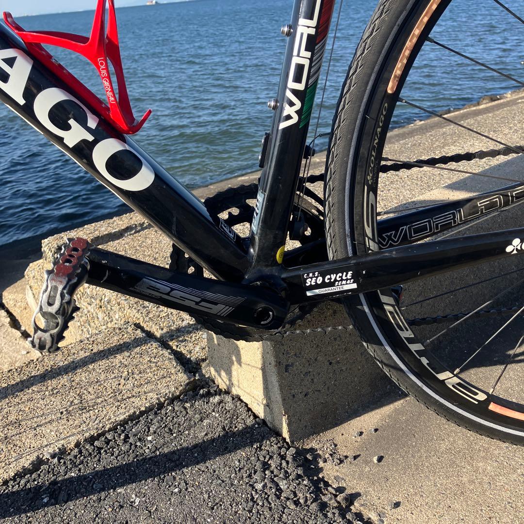 COLNAGO ワールドカップSL105シクロクロスバイク540黒2014