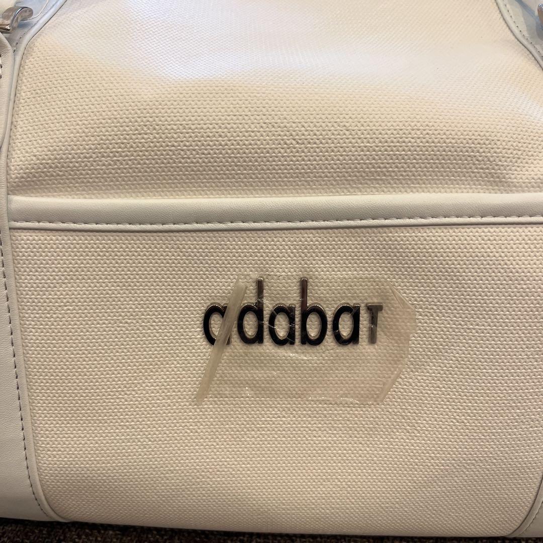 adabat ゴルフバッグ　白色　新品　タグ付き