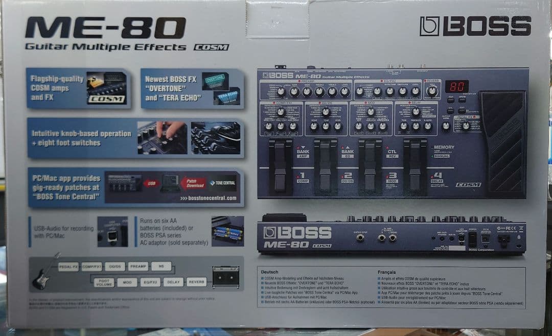 ■BOSS　ME-80 マルチエフェクター
