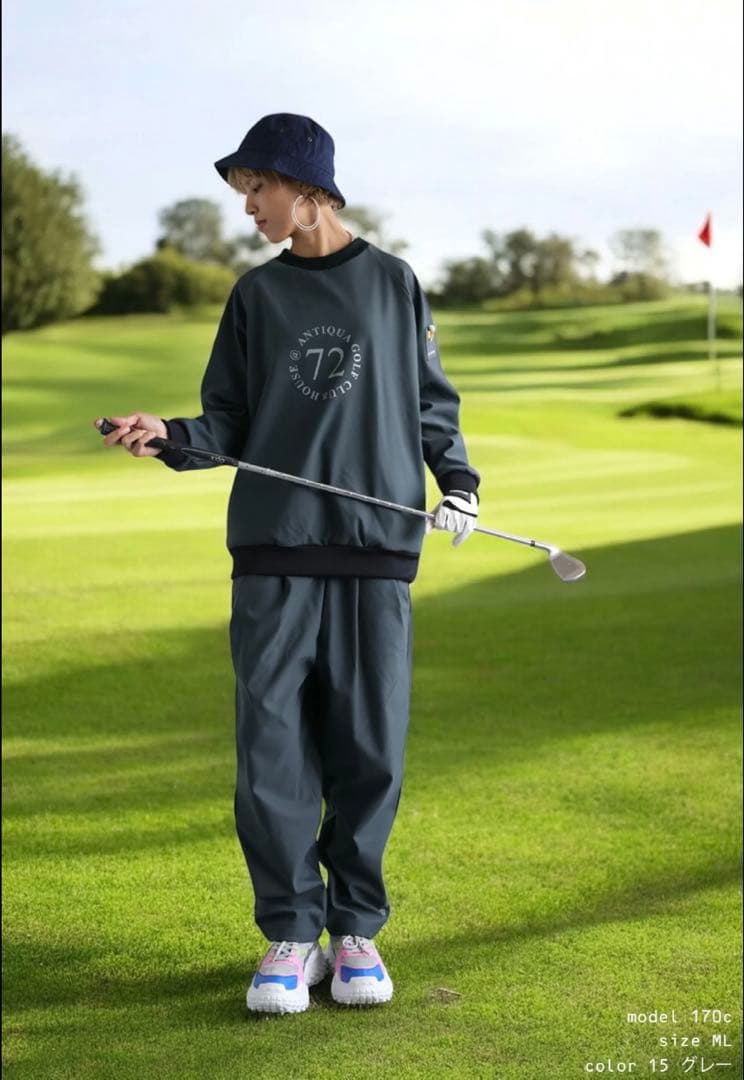 【ANTIQUAGOLF×STCH】　ゴルフ　パンツ