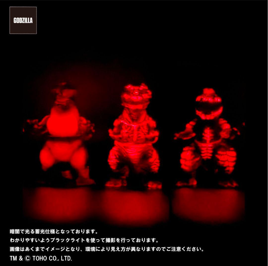 GVA バーニンググロー3体セット(ピコピコ) GODZILLA ゴジラ b