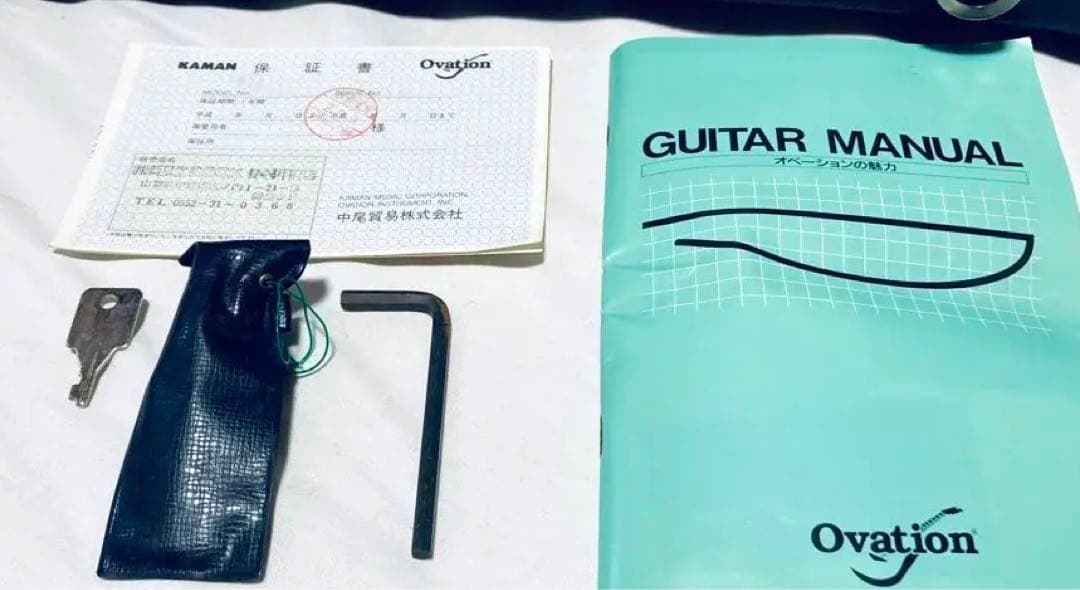 【動作良好・希少品】OVATION CU257-RRB pinnacle