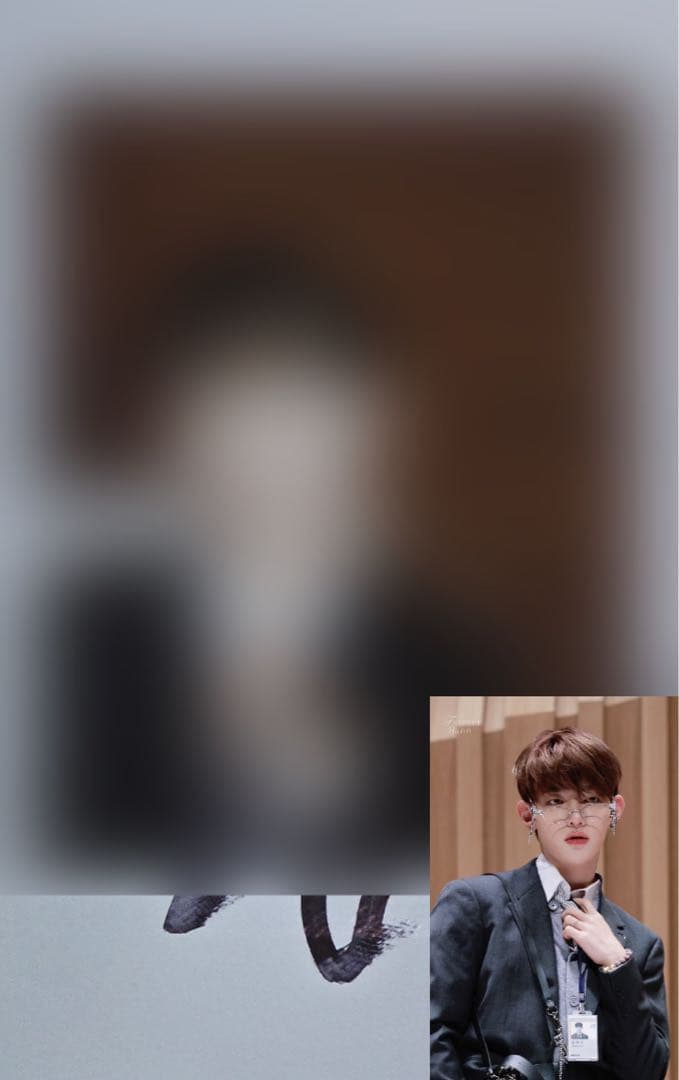 ゼベワン　ジャンハオ　 チェキ　ポラロイド　zhang hao polaroid