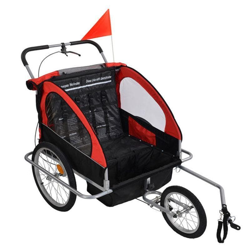サイクルトレーラー バイクトレーラー 2人乗り用 チャイルドトレーラー
