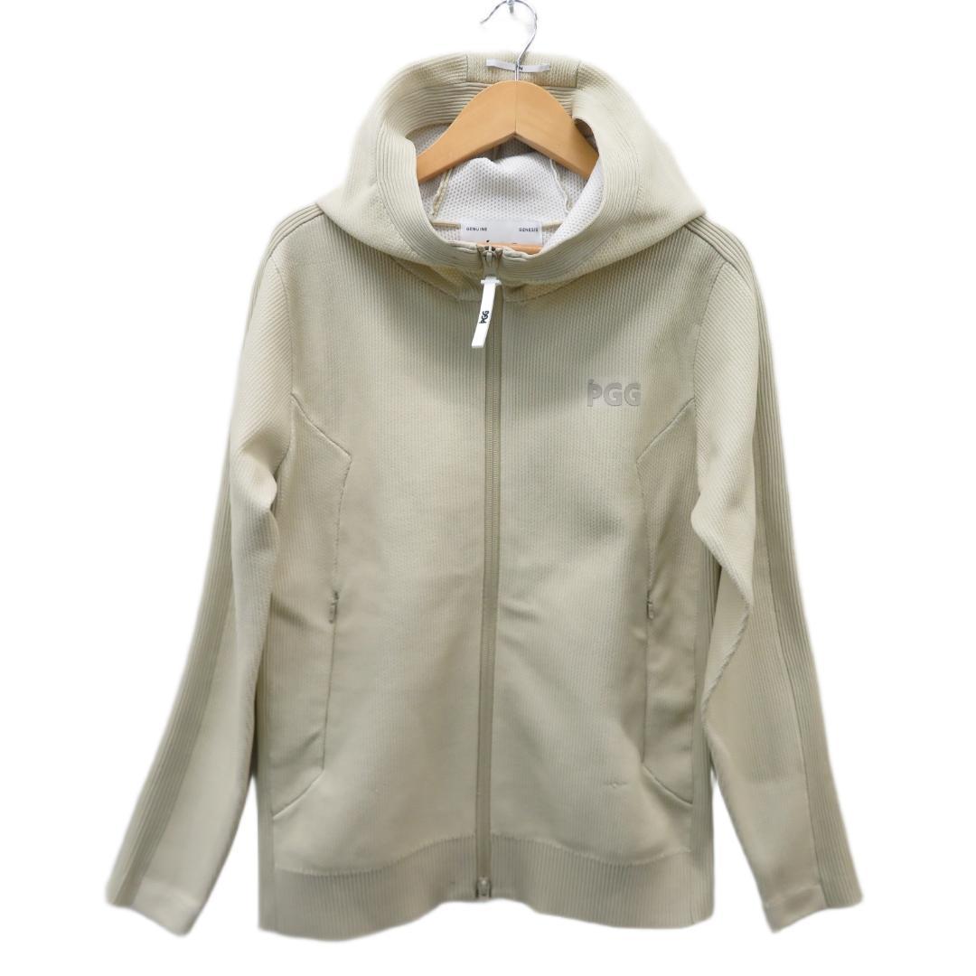 PEARLY GATES ニット ジップパーカー サイズ0 非売品[M7593]