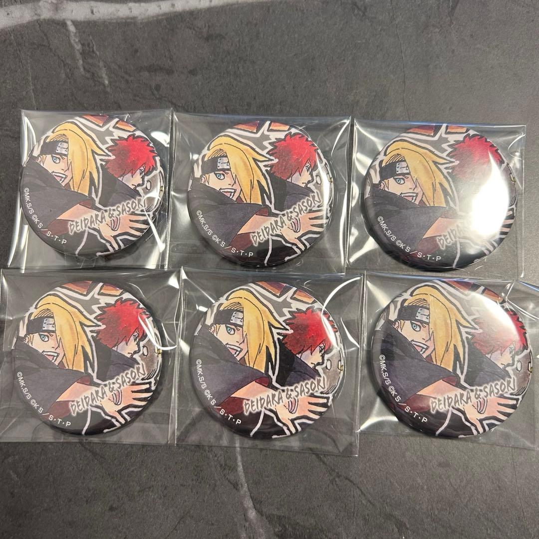 NARUTO サソリ デイダラ 缶バッジ