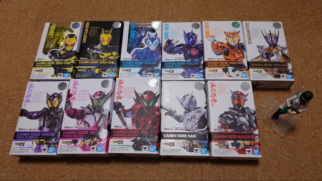 開封品　S.H.Figuarts　仮面ライダーゼロワン 12体セット