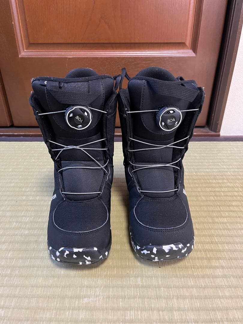 ふーこBURTONスノーボードブーツ GROM BOA 20.5cmキッズ