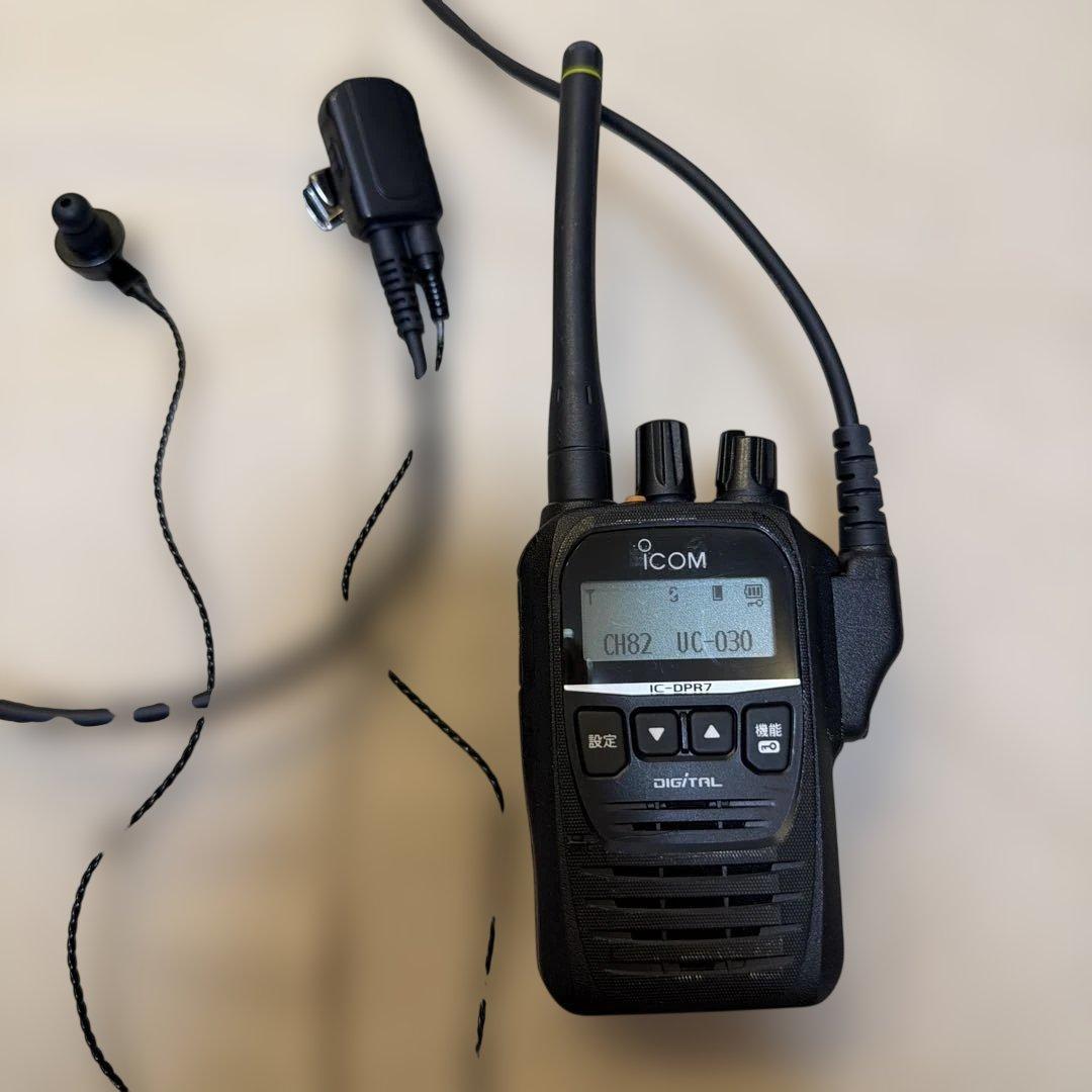 アイコム ICOM IC-DPR7 1台 現品のみ 中古 箱無し 使用歴約3ヶ月