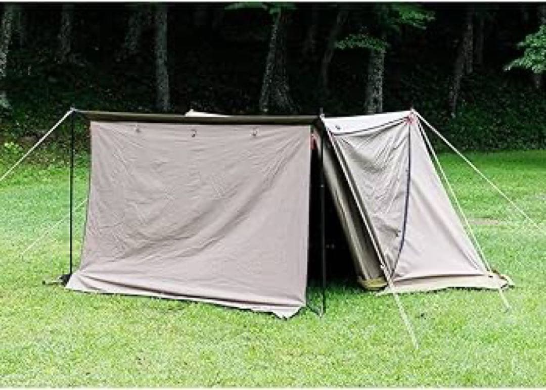 【美品】【廃盤】tent-Mark DESIGNES炎幕DX ver.2 前幕付