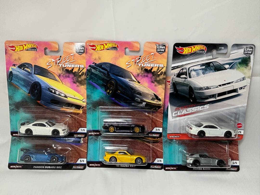 ホットウィール ストリートチューナーズ 6台セット
