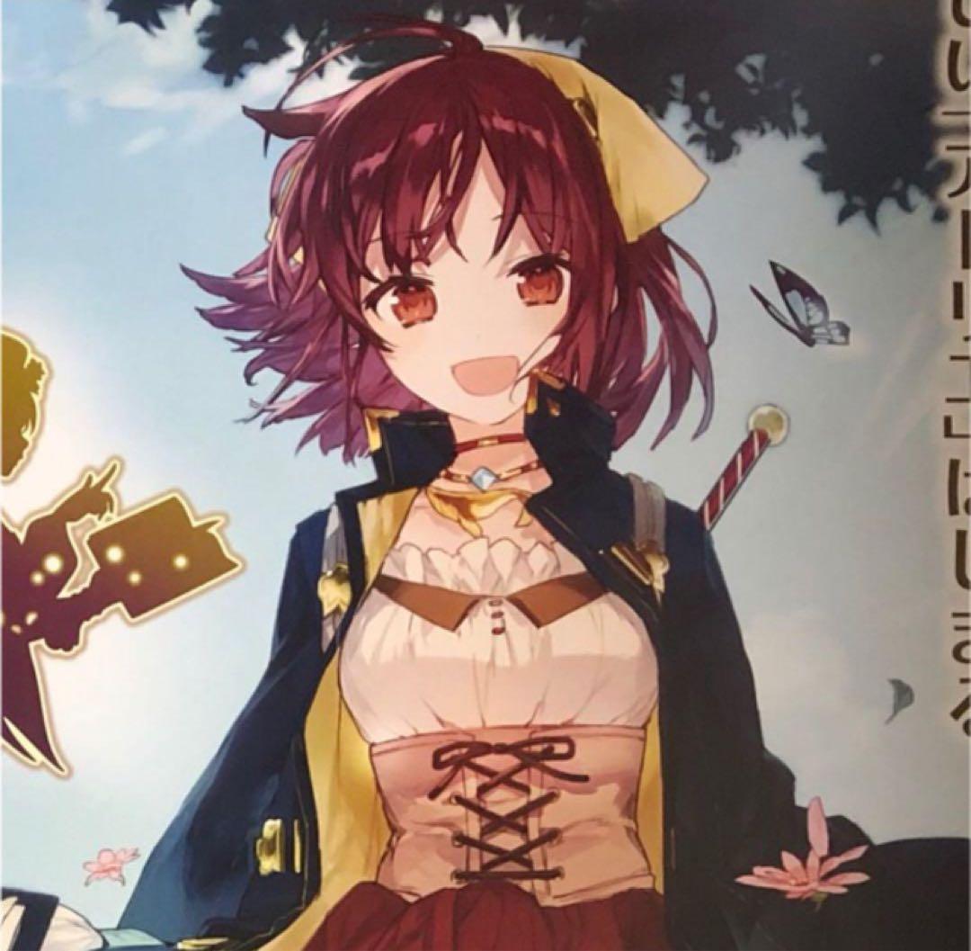 【非売品】ソフィーのアトリエ 不思議な本の錬金術士 B2 サイズ ポスター ②