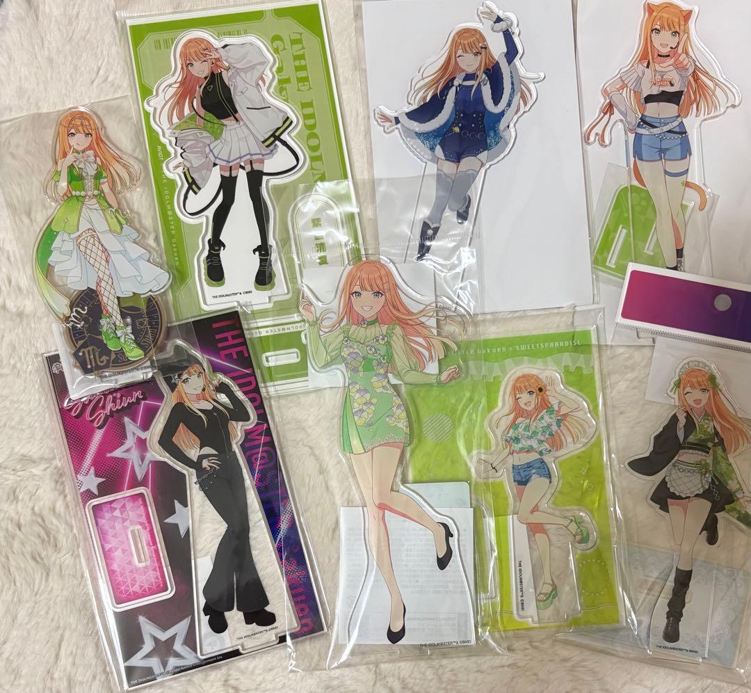 紫雲清夏 学マス アクスタ まとめ売り 8点セット