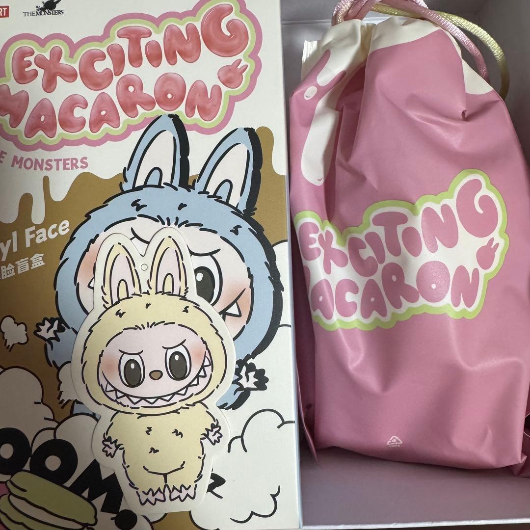 popmart ポップマート　ラブブ　labubu マカロン　soymilk
