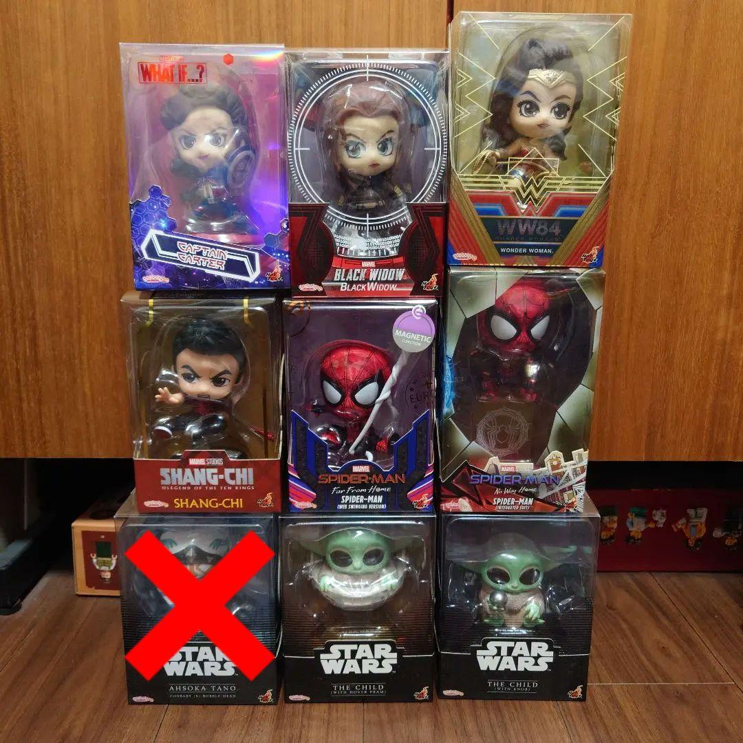 【新品】ホットトイズ コスベイビー ディズニー マーベル スターウォーズ DC