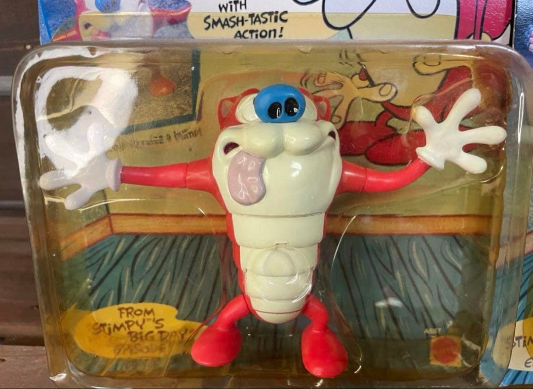 Ren and Stimpy アクションフィギュア 2体セット