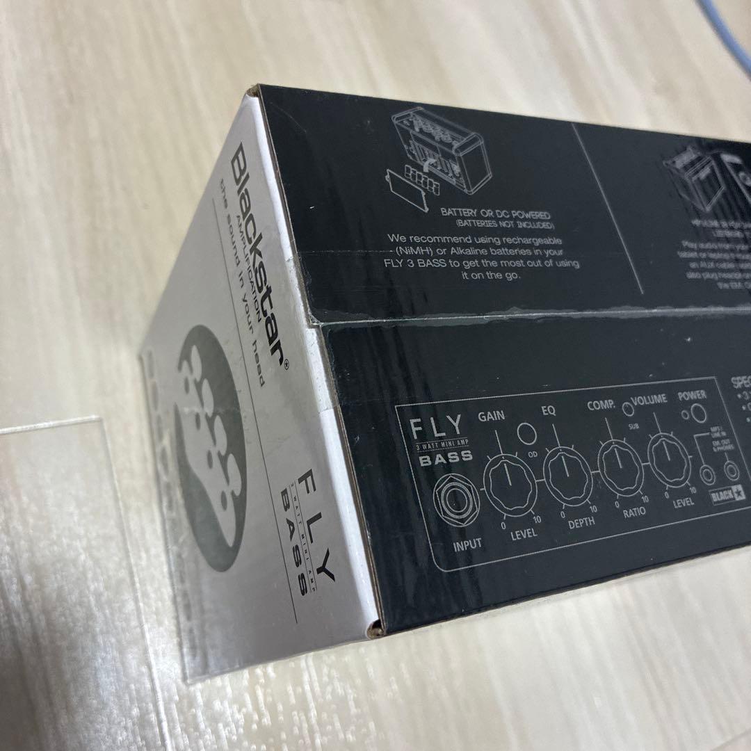 BLACKSTAR FLY3 BASS ミニアンプ& FLY3専用アダプタ付き