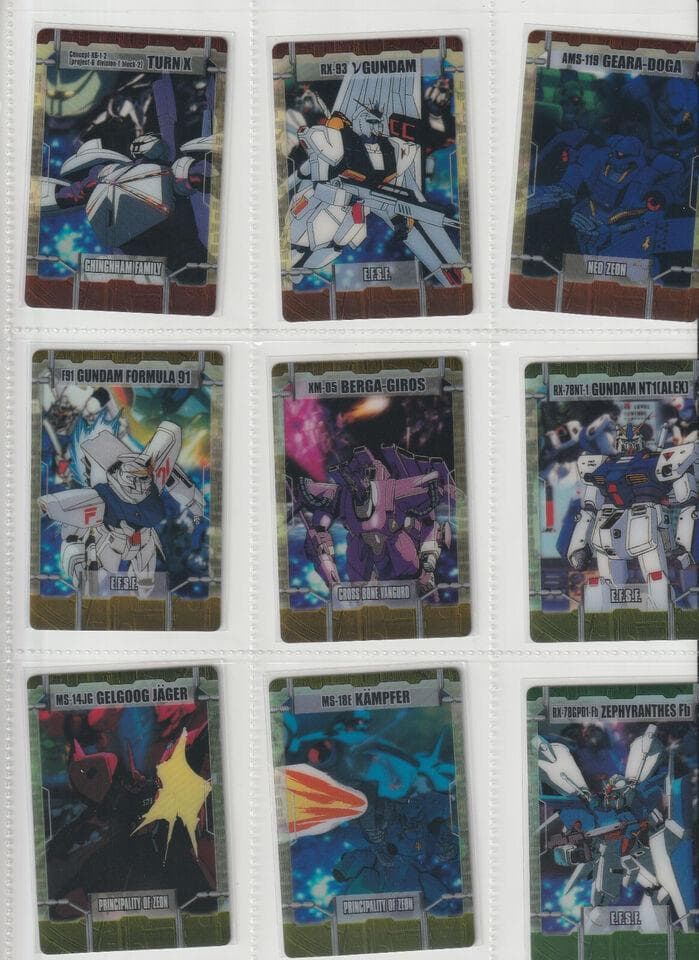 森永　ガンダム　ウェハースカード1弾 137枚