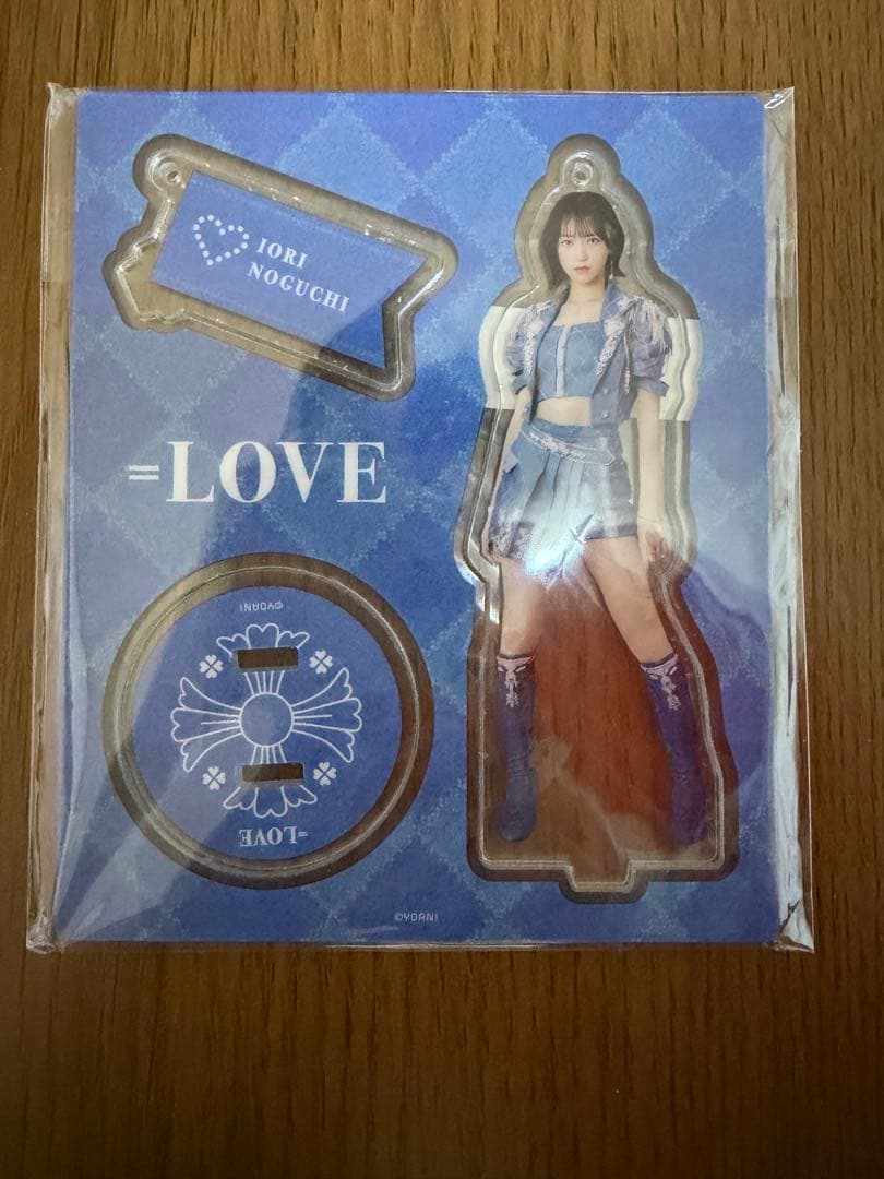 =LOVE 野口衣織　Be selfish アクリススタンド