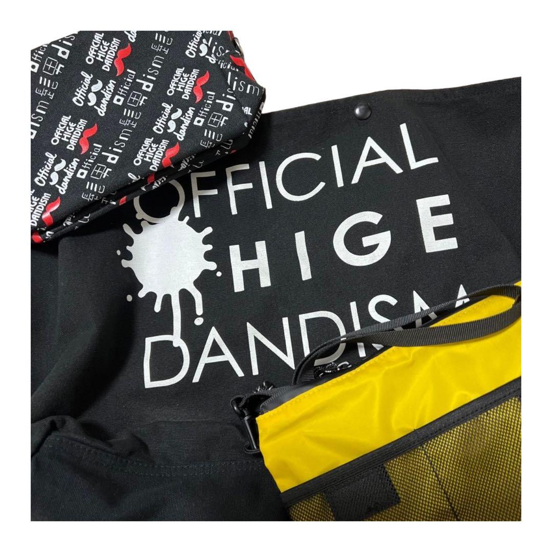 official 髭男dism トートバッグ　ポーチ　サコッシュ　3点セット