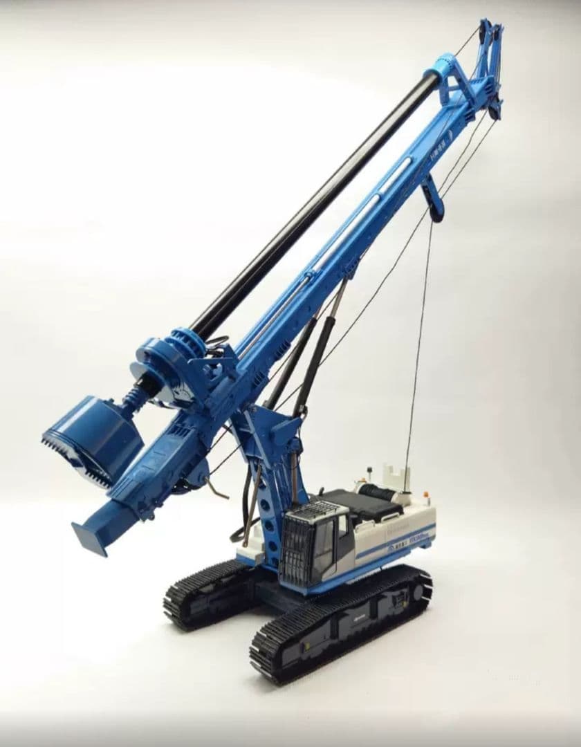YUTONG クレーンモデル 1/43　大スケール 重機　ファンデーション
